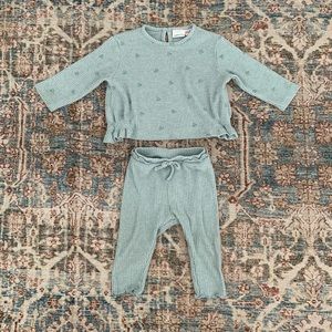 Cute and Cozy ZARA Baby Girl outfit